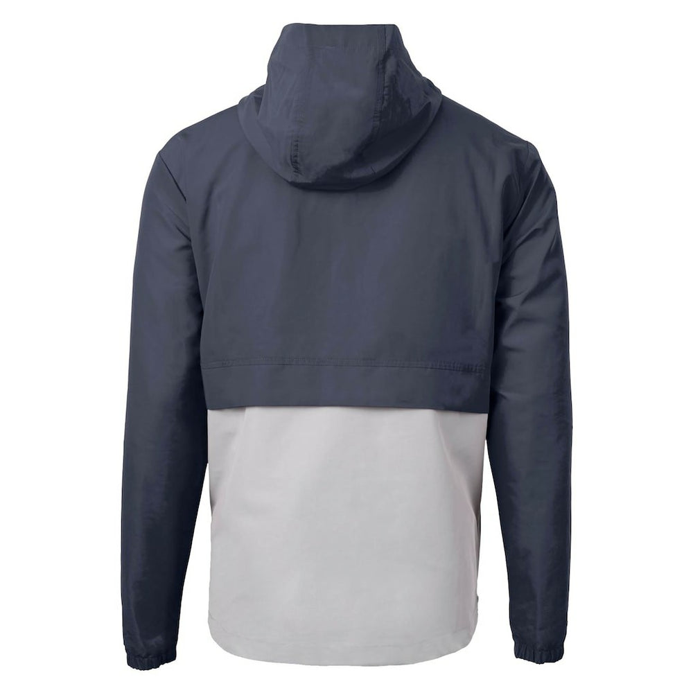 Denver Broncos Cutter & Buck Charter Eco Recycled Anorak Half-Zip Jacket Blue