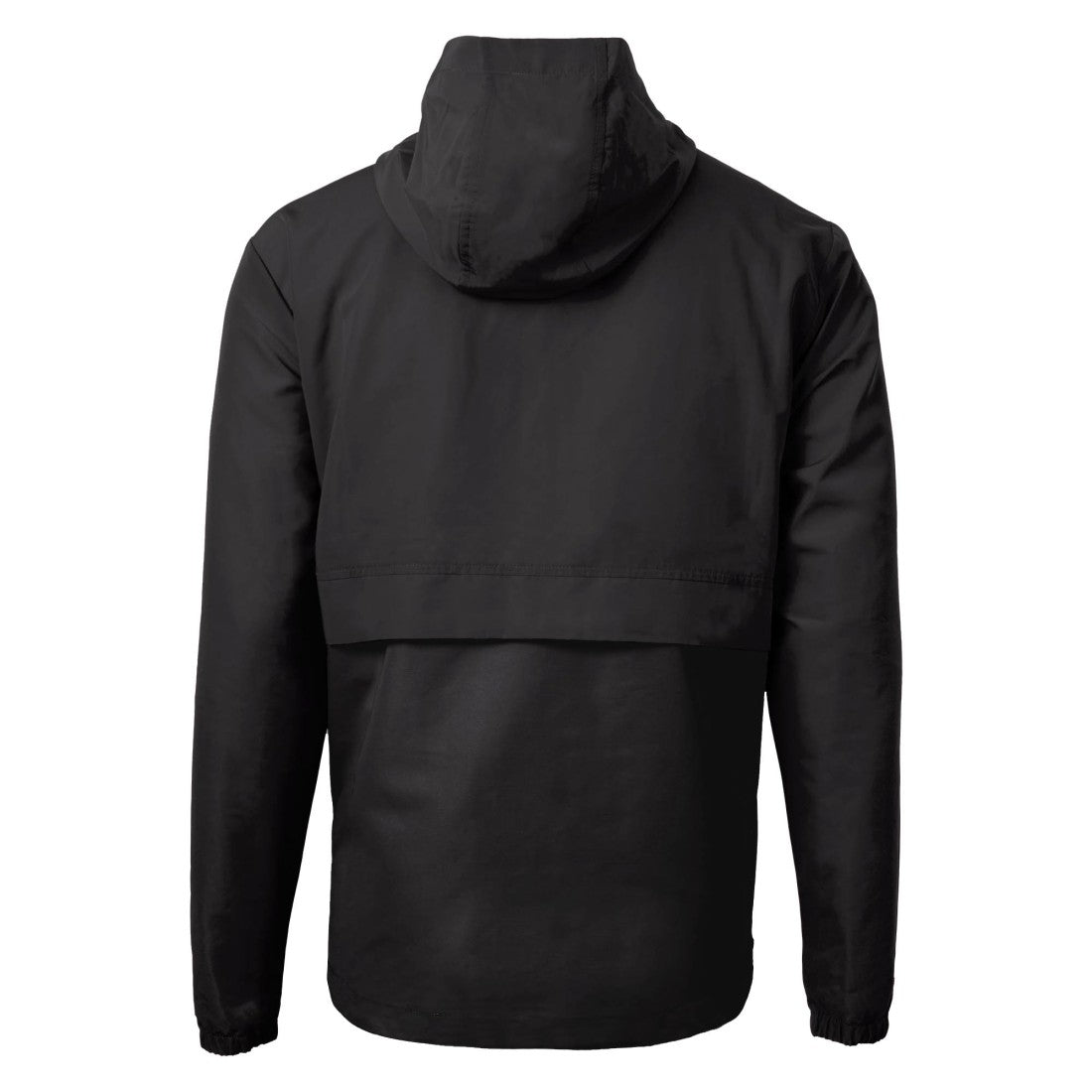 Green Bay Packers Cutter & Buck Charter Eco Recycled Anorak Half-Zip Jacket Black