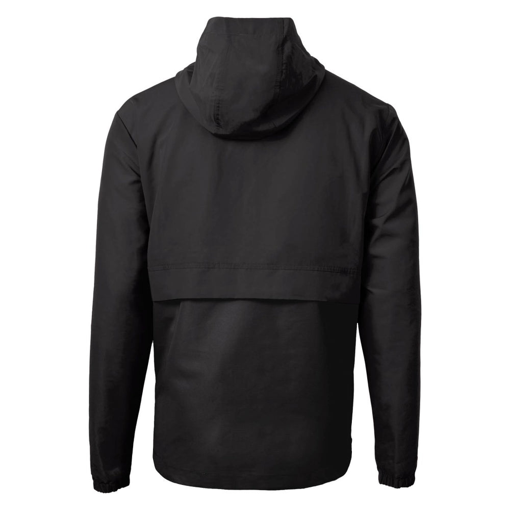 Tampa Bay Buccaneers Cutter & Buck Charter Eco Recycled Anorak Half-Zip Jacket Black