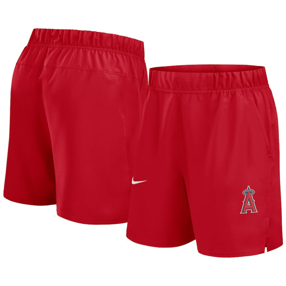 Los Angeles Angels Nike Woven Victory Dri-FIT Shorts - Red - Nike Online