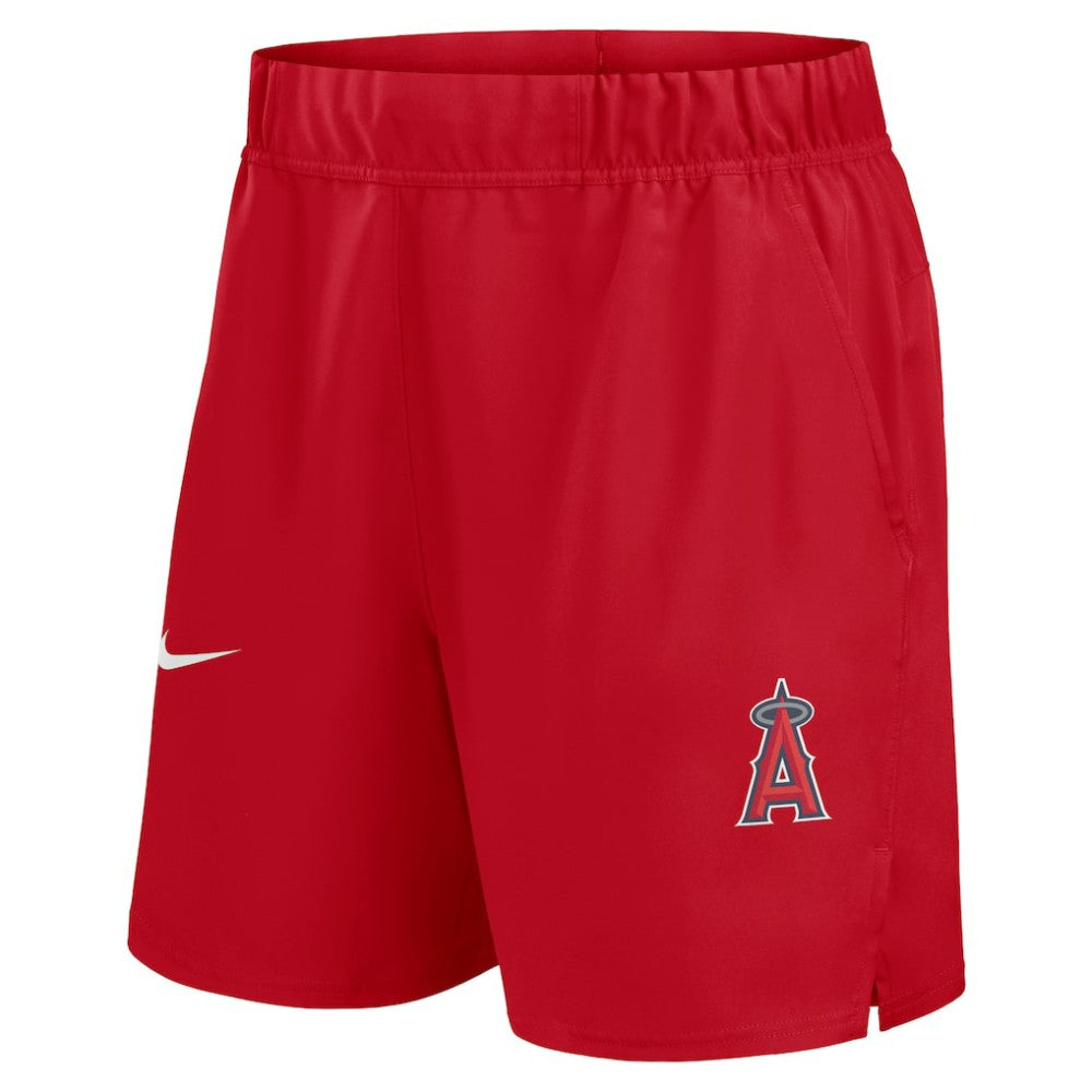 Los Angeles Angels Nike Woven Victory Dri-FIT Shorts - Red - Nike Online