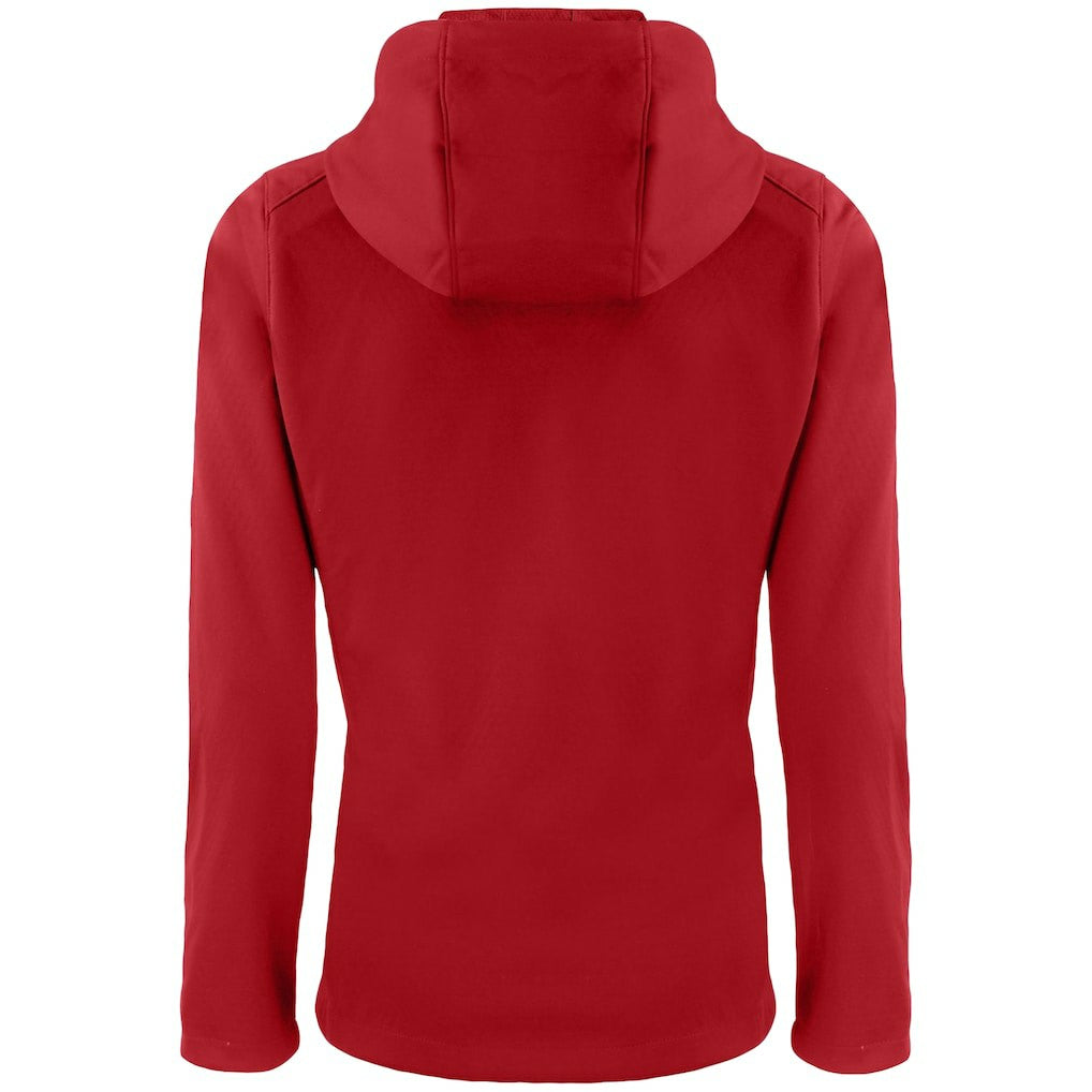 Buffalo Bills Cutter & Buck Women's Evoke Eco Softshell Recycled Full-Zip Hooded Jacket Red