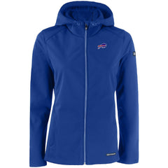 Buffalo Bills Cutter & Buck Women's Evoke Eco Softshell Recycled Full-Zip Hooded Jacket Royal