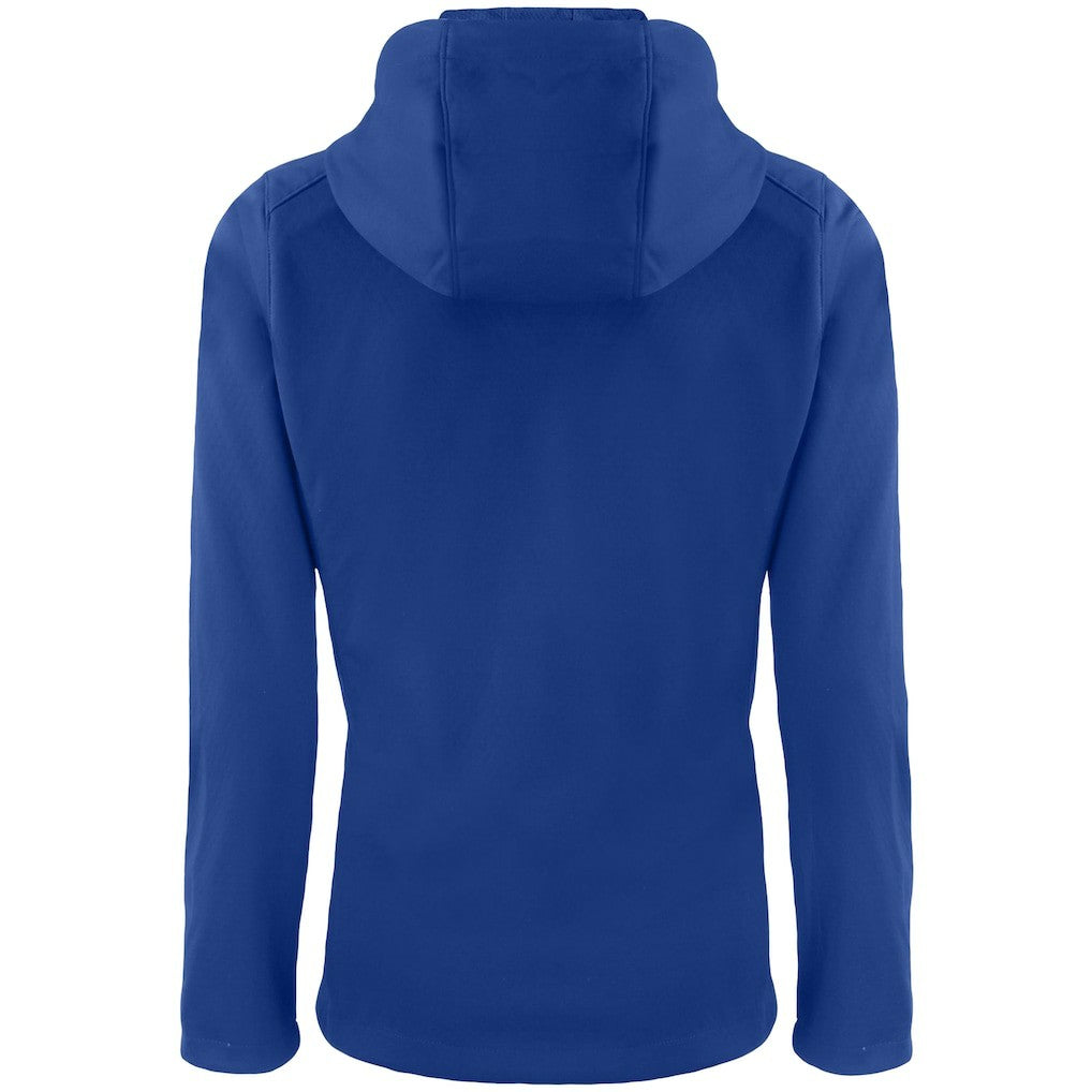 Indianapolis Colts Cutter & Buck Women's Evoke Eco Softshell Recycled Full-Zip Hooded Jacket Royal