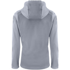 New Orleans Saints Cutter & Buck Women's Evoke Eco Softshell Recycled Full-Zip Hooded Jacket Gray
