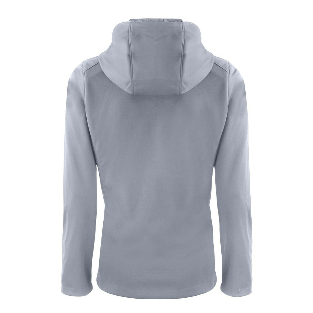 New Orleans Saints Cutter & Buck Women's Evoke Eco Softshell Recycled Full-Zip Hooded Jacket Gray
