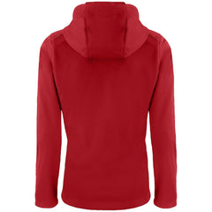 San Francisco 49ers Cutter & Buck Women's Evoke Eco Softshell Recycled Full-Zip Hooded Jacket Scarlet