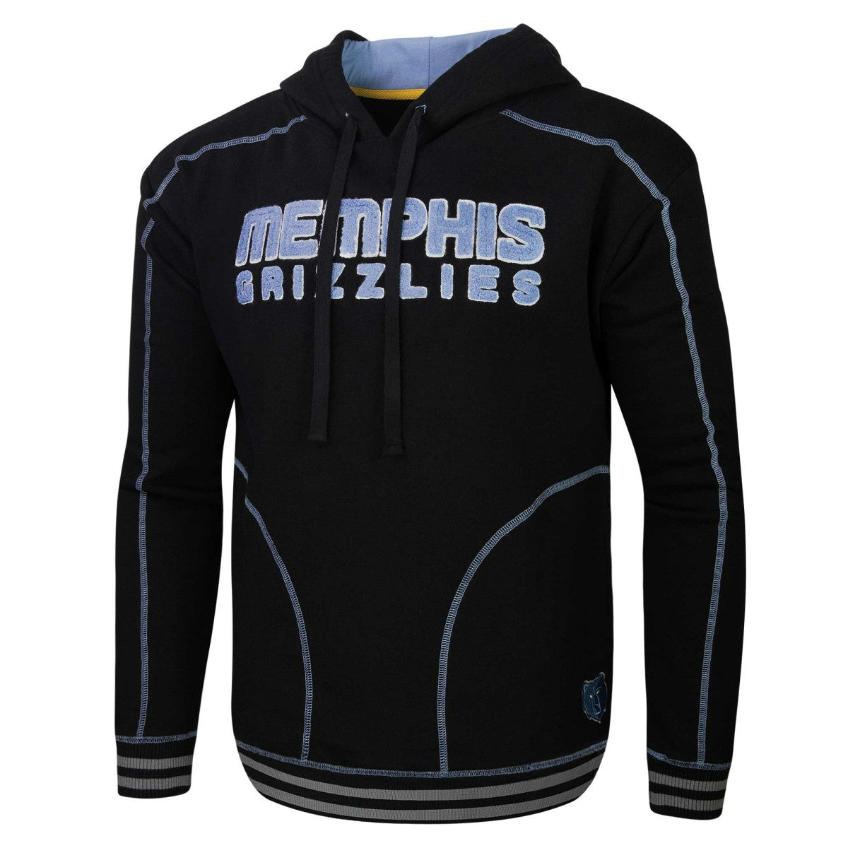 Memphis Grizzlies Stadium Essentials Baseline Pullover Hoodie Black