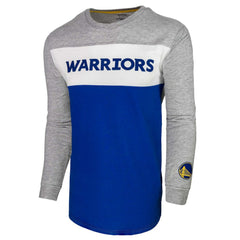 Golden State Warriors Unisex Loge Long Sleeve T-Shirt Heather Gray