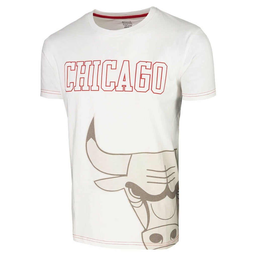 Chicago Bulls Stadium Essentials Unisex Scoreboard T-Shirt White