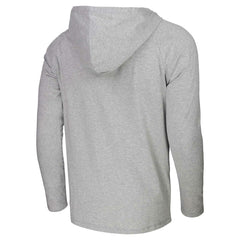 Milwaukee Bucks Stadium Essentials Atrium Raglan Long Sleeve Hoodie T-Shirt Heather Gray