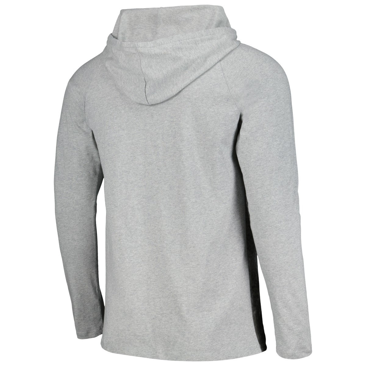 San Antonio Spurs Stadium Essentials Atrium Raglan Long Sleeve Hoodie T-Shirt Heather Gray