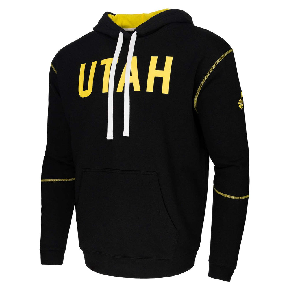 Utah Jazz Stadium Essentials Monument Pullover Hoodie Black