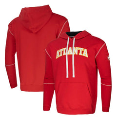 Atlanta Hawks Stadium Essentials Monument Pullover Hoodie Red