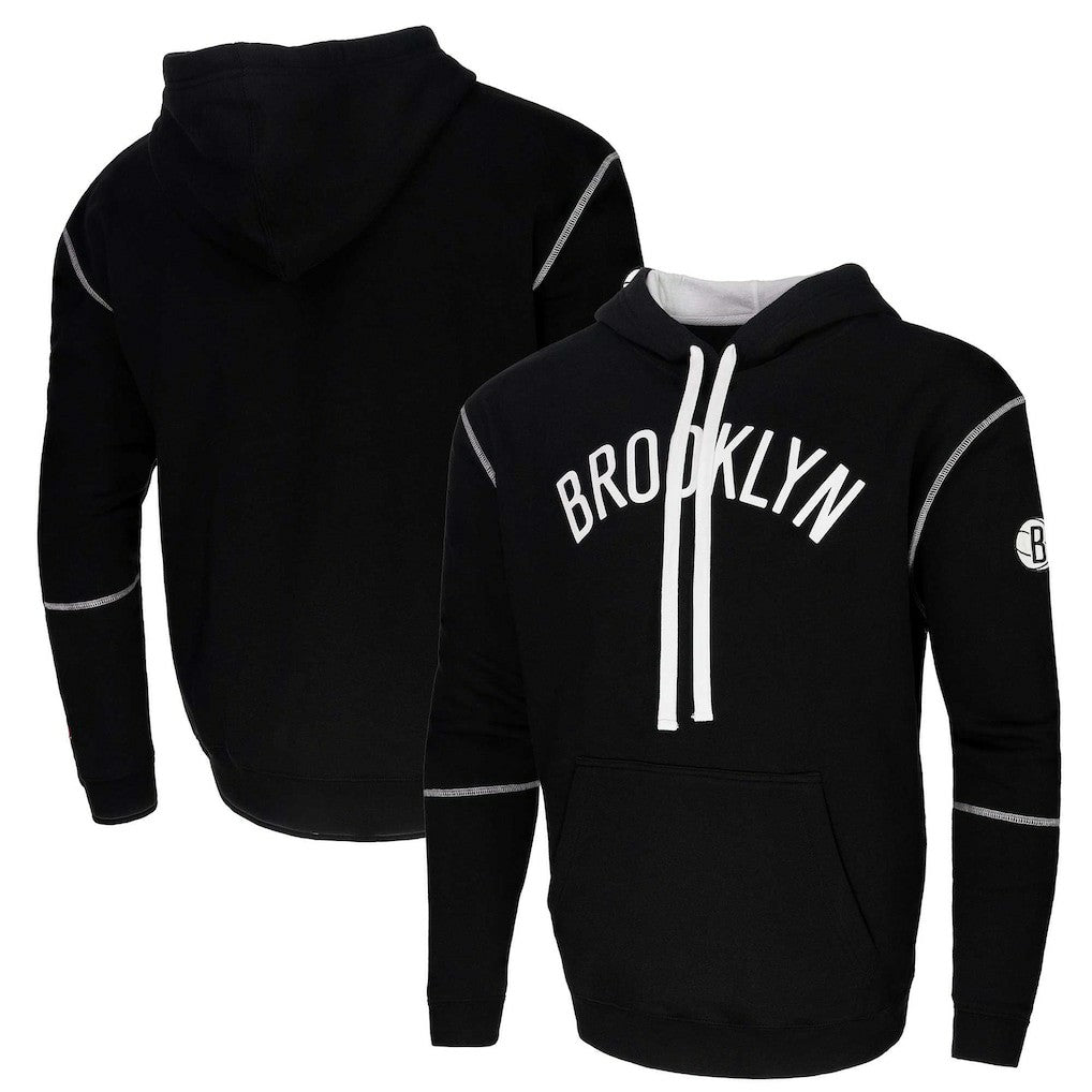 Brooklyn Nets Stadium Essentials Monument Pullover Hoodie Black