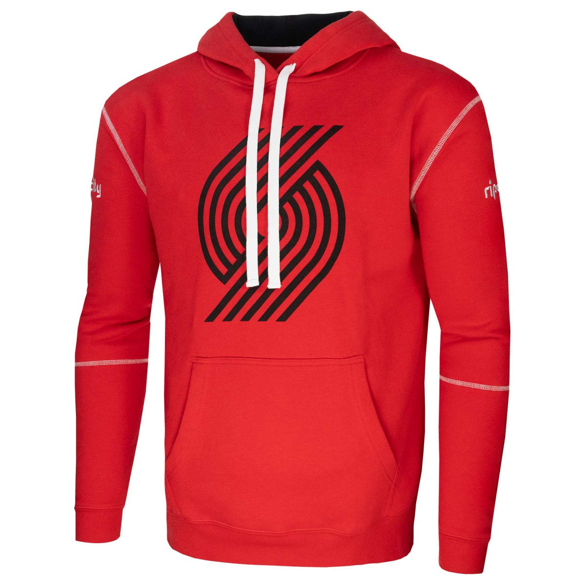 Portland Trail Blazers Stadium Essentials Monument Pullover Hoodie Red