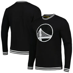 Golden State Warriors Stadium Essentials Club Level Pullover Sweatshirt Black