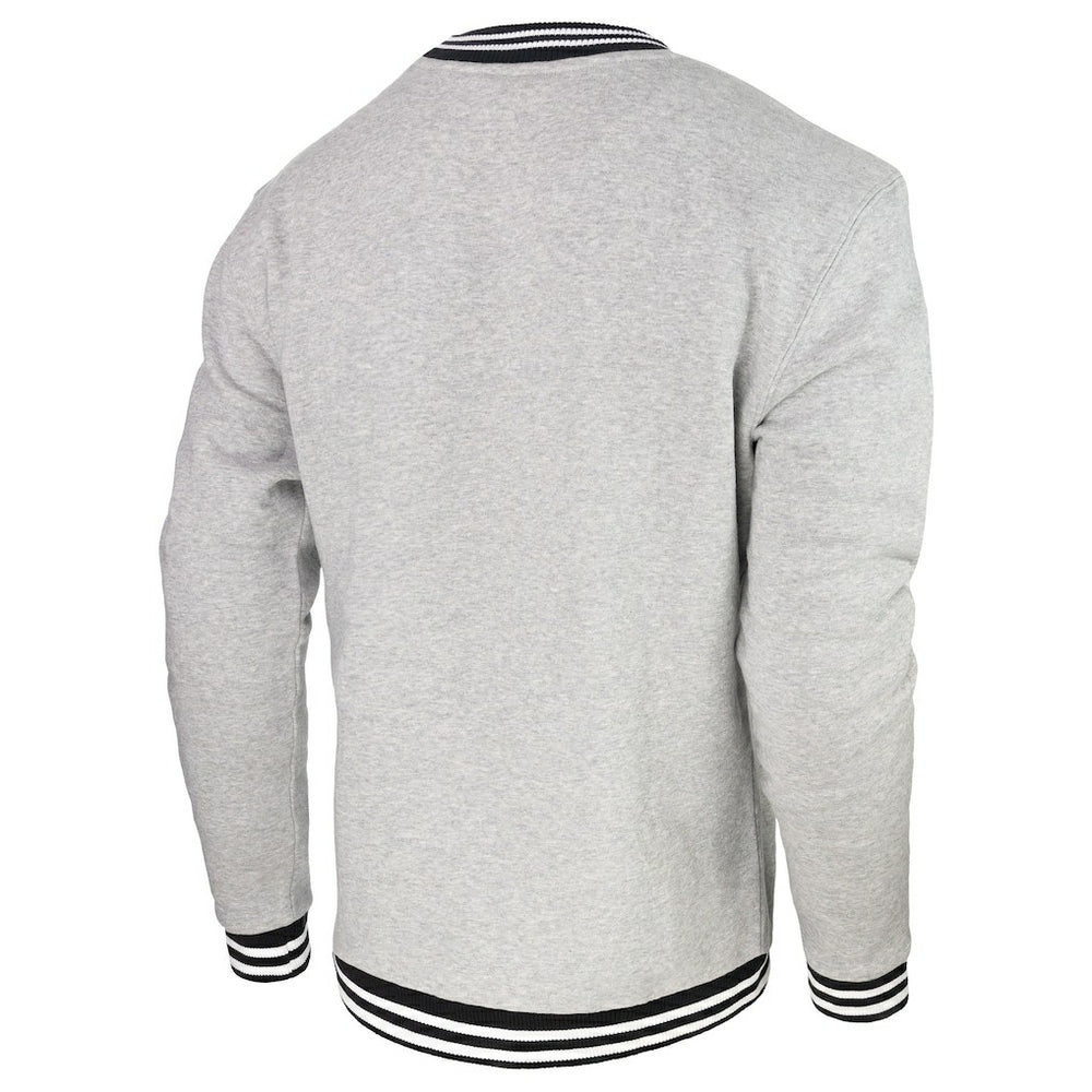 Philadelphia 76ers Stadium Essentials Club Level Pullover Sweatshirt Heather Gray