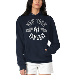 New York Yankees G-III 4Her by Carl Banks Women's City Graphic Pullover Hoodie - Navy - MLB Lifestyle