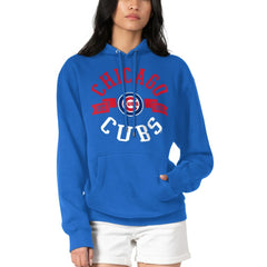 Chicago Cubs G-III 4Her by Carl Banks Women's City Graphic Pullover Hoodie - Royal - MLB Discount