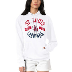 St. Louis Cardinals G-III 4Her by Carl Banks Women's City Graphic Pullover Hoodie - White - MLB Discount