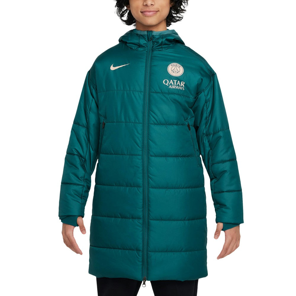 Paris Saint-Germain Youth 2024/25 Academy Pro Full-Zip SDF Jacket Teal - Nike