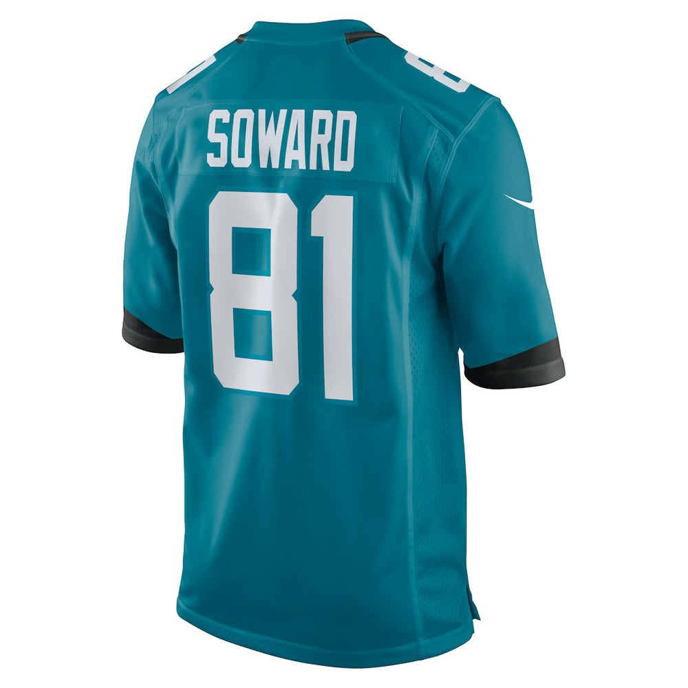 Nike R. Jay Soward Jacksonville Jaguars Retired Player Team Game Jersey Teal