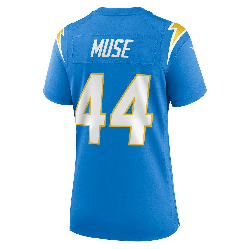 Nike Tanner Muse Los Angeles Chargers Women's Team Game Jersey Powder Blue