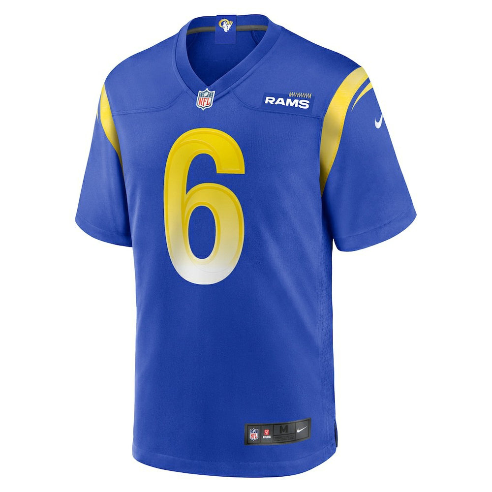 Nike Tre'Vius Hodges-Tomlinson Los Angeles Rams Team Game Jersey Royal
