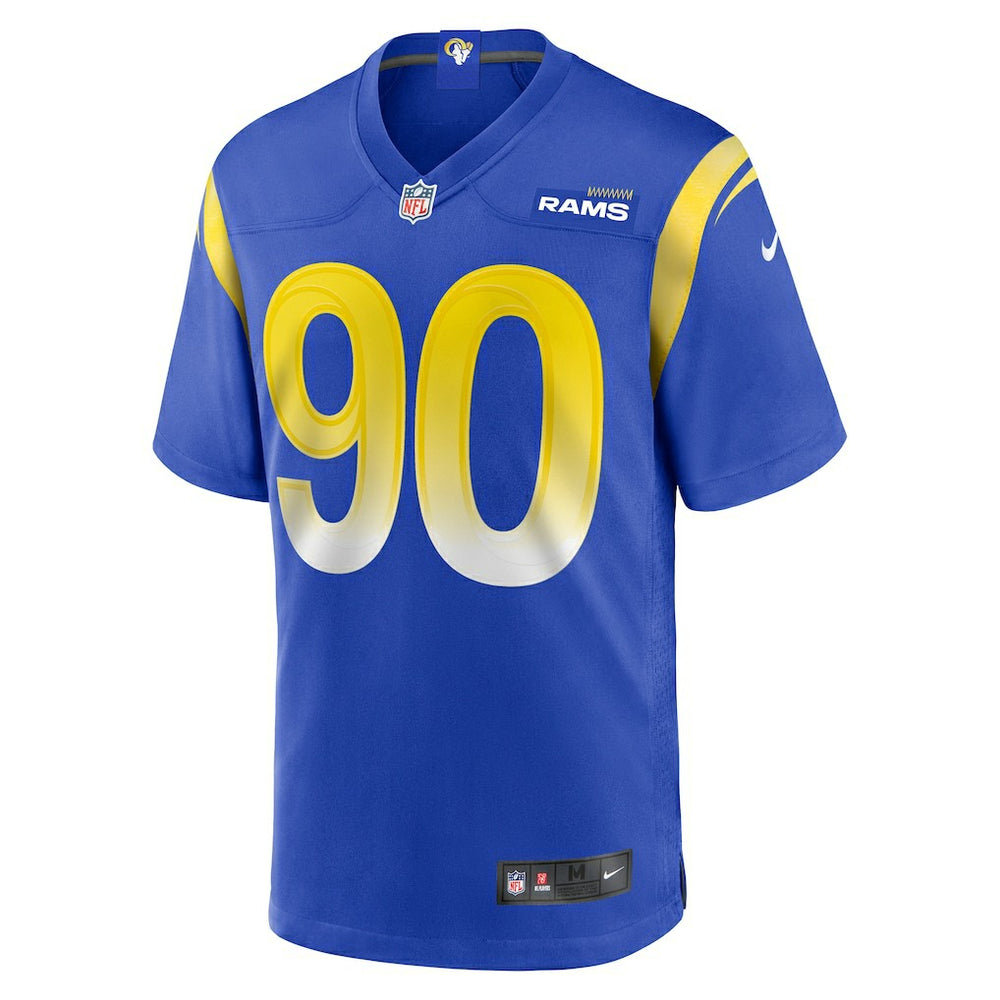 Nike Earnest Brown IV Los Angeles Rams Team Game Jersey Royal