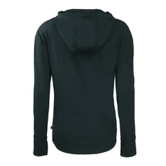 Chicago Bears Cutter & Buck Women's Throwback Daybreak Eco Recycled Half-Zip Hoodie Navy