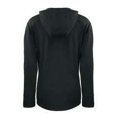 San Francisco 49ers Cutter & Buck Women's Throwback Daybreak Eco Recycled Half-Zip Hoodie Black