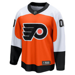 Philadelphia Flyers Fanatics Home Breakaway Custom Jersey - Orange - NHL 200618040