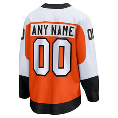 Philadelphia Flyers Fanatics Home Breakaway Custom Jersey - Orange - NHL 200618040