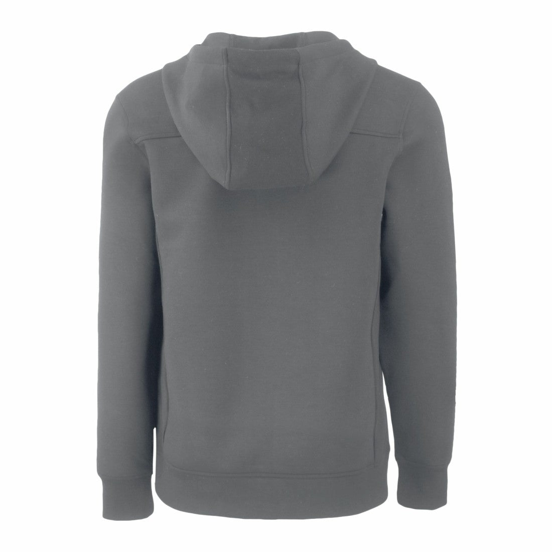 Detroit Lions Cutter & Buck Throwback Roam Eco Half-Zip Recycled Pullover Hoodie Gray