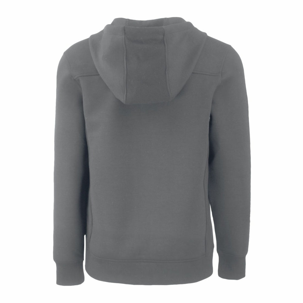Detroit Lions Cutter & Buck Throwback Roam Eco Half-Zip Recycled Pullover Hoodie Gray