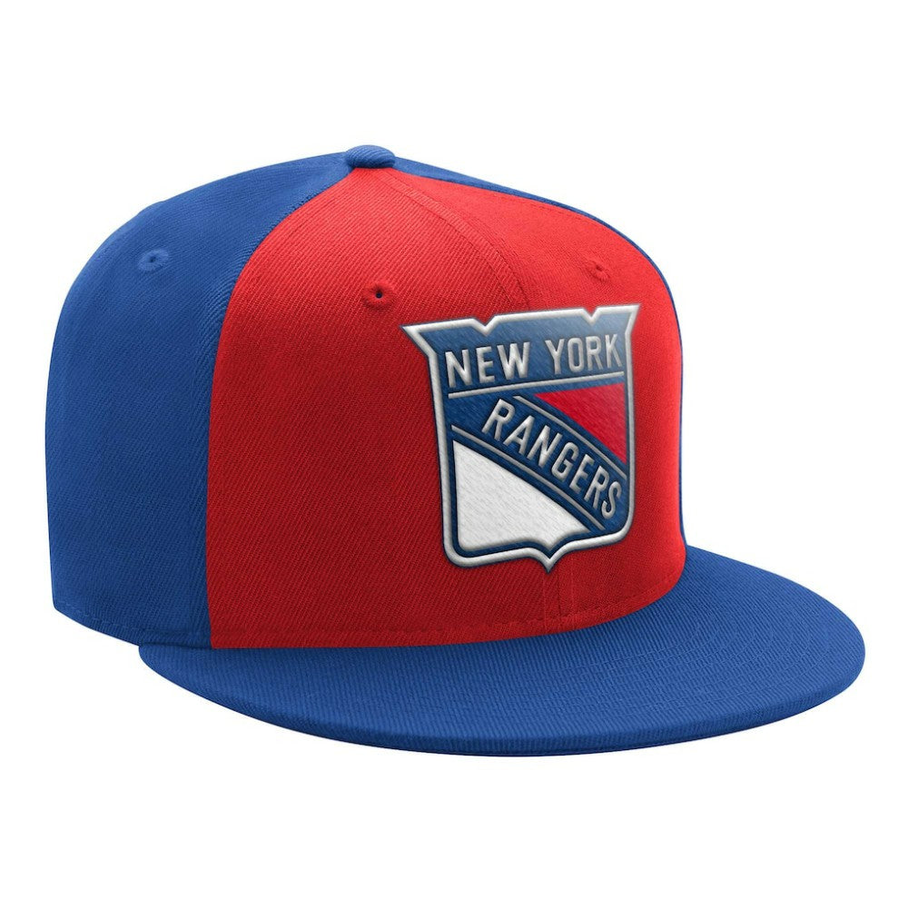 New York Rangers Starter Logo Two-Tone Snapback Hat - Red/Blue - NHL 200618986
