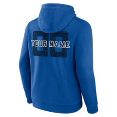 Dallas Mavericks Stellar Personalized Name & Number Pullover Hoodie Blue