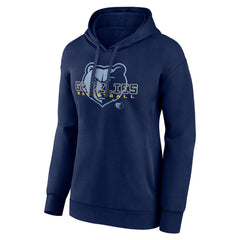 Memphis Grizzlies Women's Stellar Personalized Name & Number Pullover Hoodie Navy