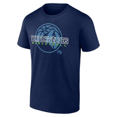 Minnesota Timberwolves Stellar Personalized Name & Number T-Shirt Navy