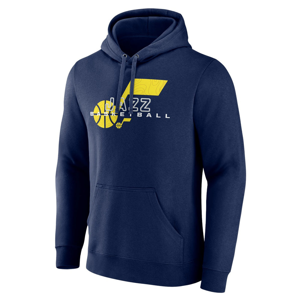 Utah Jazz Stellar Personalized Name & Number Pullover Hoodie Navy