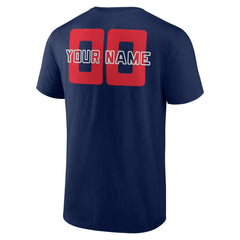 Washington Wizards Stellar Personalized Name & Number T-Shirt Navy