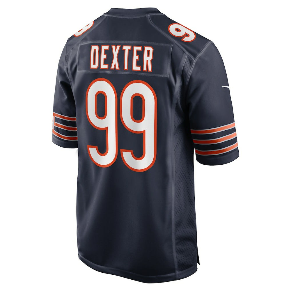 Nike Gervon Dexter Sr Chicago Bears Team Game Jersey Navy