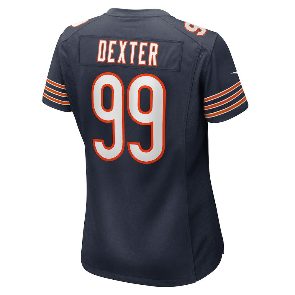 Nike Gervon Dexter Sr Chicago Bears Women's Team Game Jersey Navy