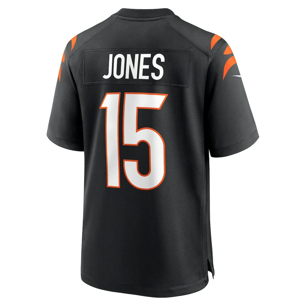 Nike Charlie Jones Cincinnati Bengals Team Game Jersey Black