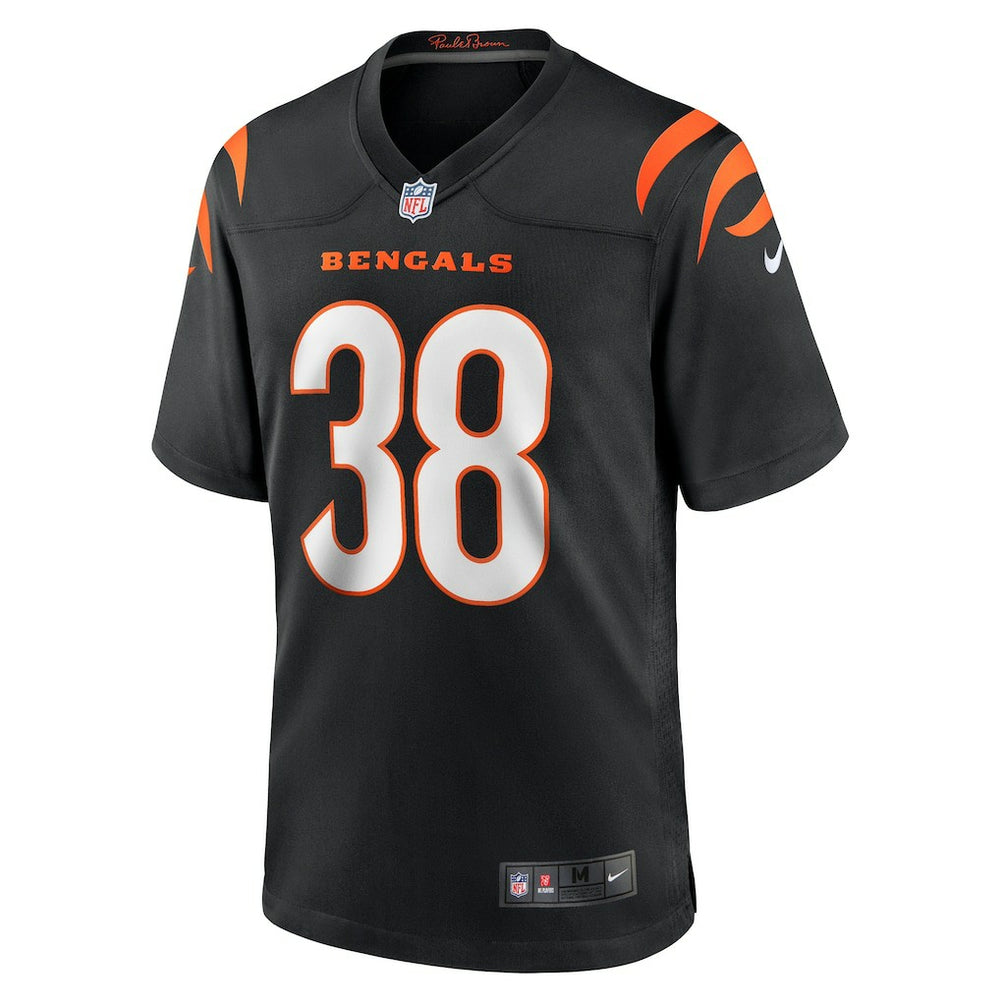 Nike DJ Ivey Cincinnati Bengals Team Game Jersey Black