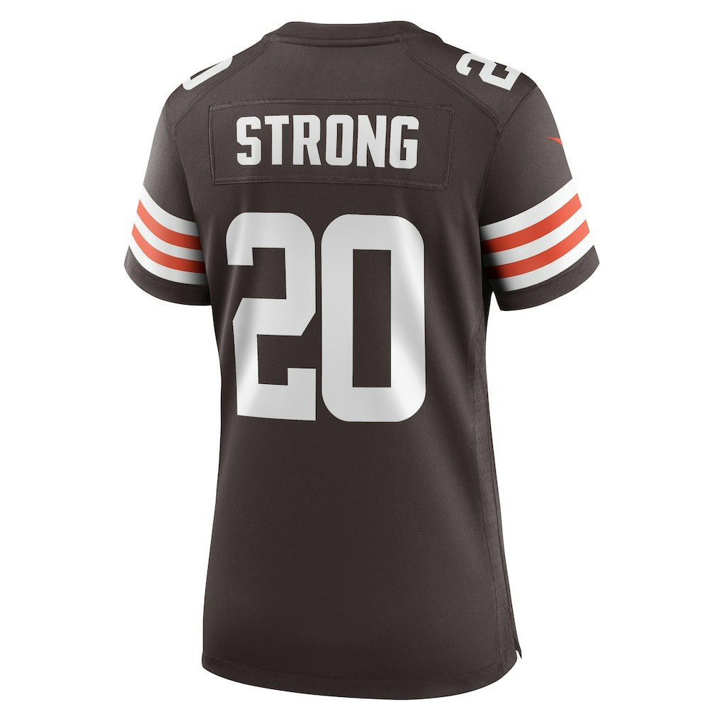 Nike Pierre Strong Jr. Cleveland Browns Women's Team Game Jersey Brown