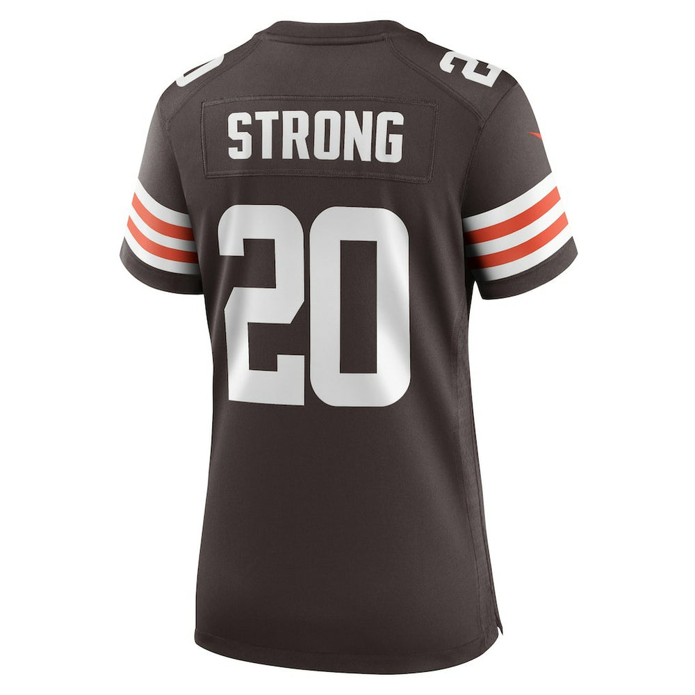 Nike Pierre Strong Jr. Cleveland Browns Women's Team Game Jersey Brown