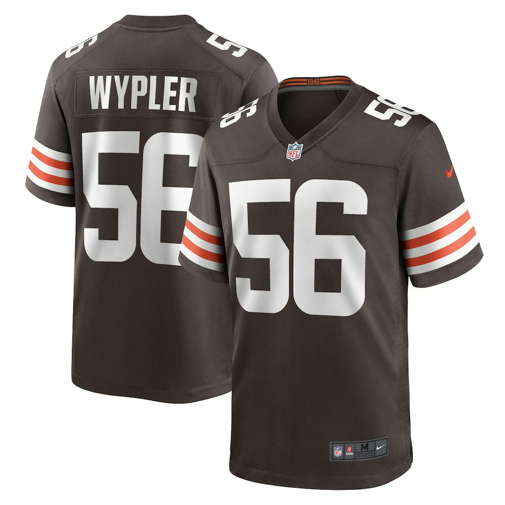 Nike Luke Wypler Cleveland Browns Team Game Jersey Brown