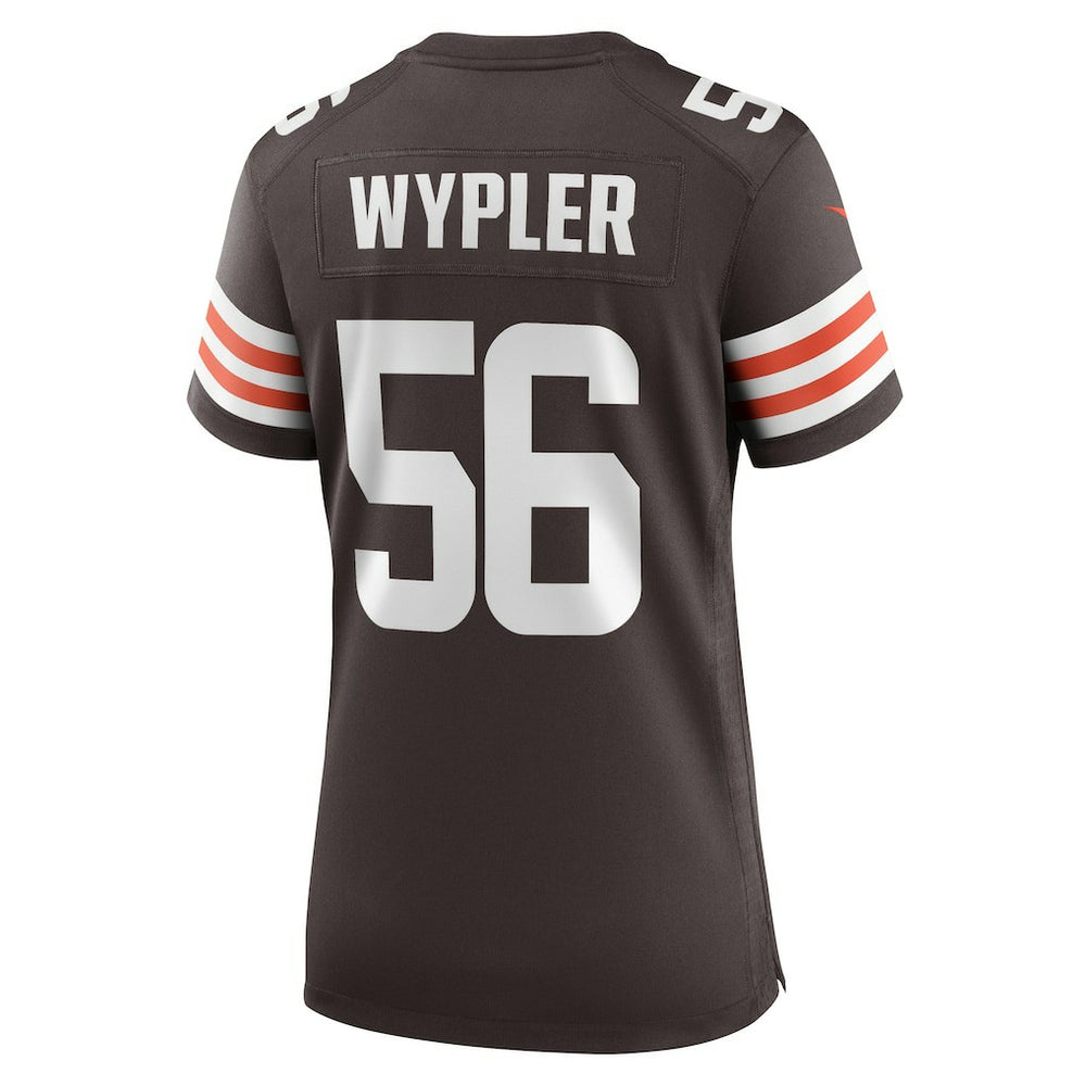 Nike Luke Wypler Cleveland Browns Women's Team Game Jersey Brown